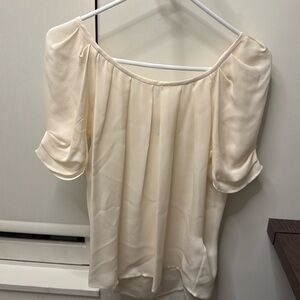 XS Silk ivory top